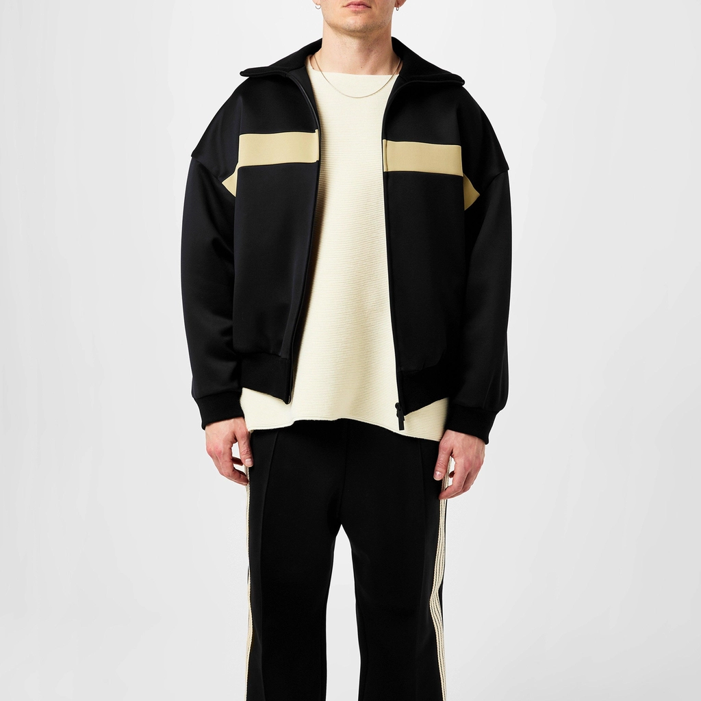 Fear of God Stripe Track Jacket - Black
